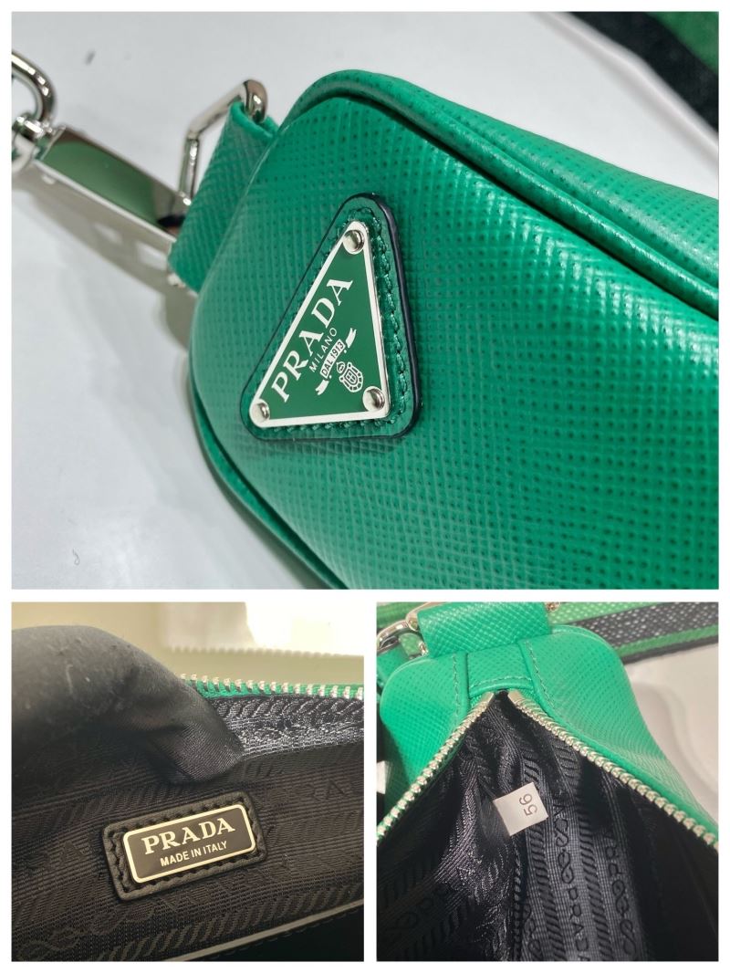 Pra*a triangle pouch